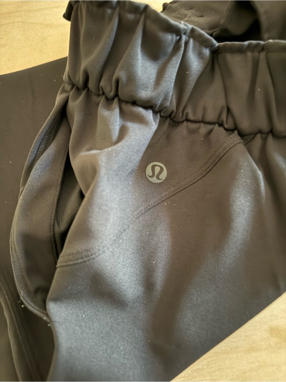 lululemon athletica Black Track Joggers